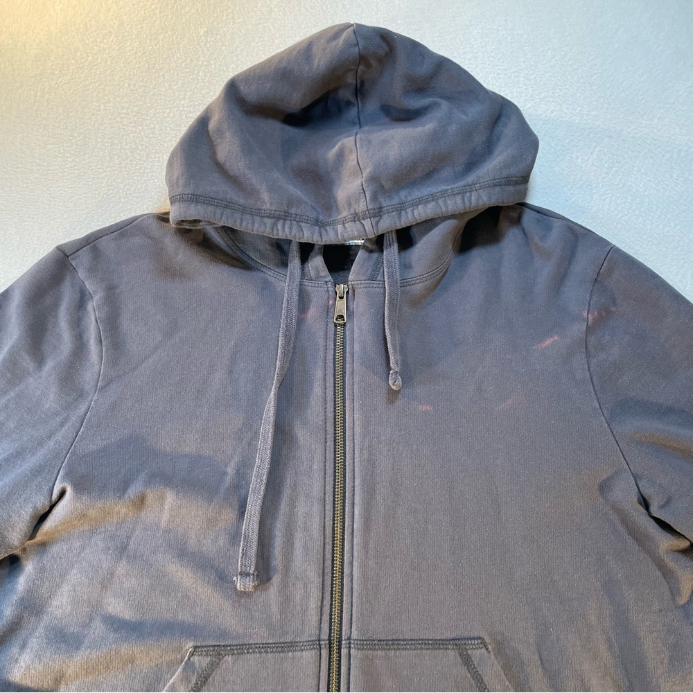 American Giant Mens Full Zip Hoodie Size Large
